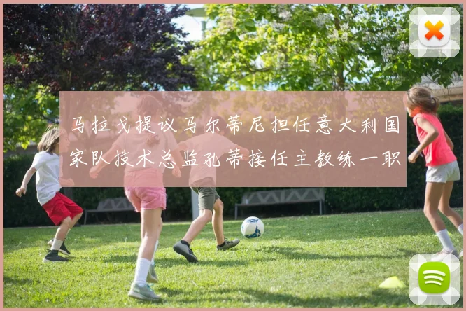 马拉戈提议马尔蒂尼担任意大利国家队技术总监孔蒂接任主教练一职